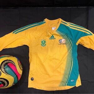 Official 2008 Africa Cup of Nations / South Africa Team Football & Youth Jersey